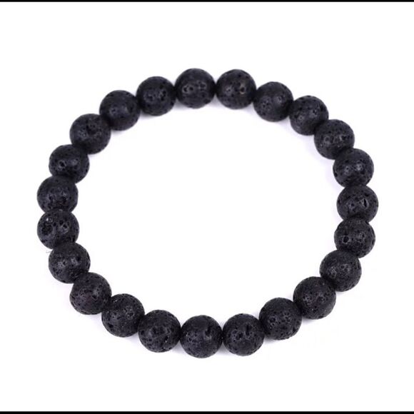 Set of (3) Lava Rock Essential Oil Diffuser Bracelets - Picture 13 of 14